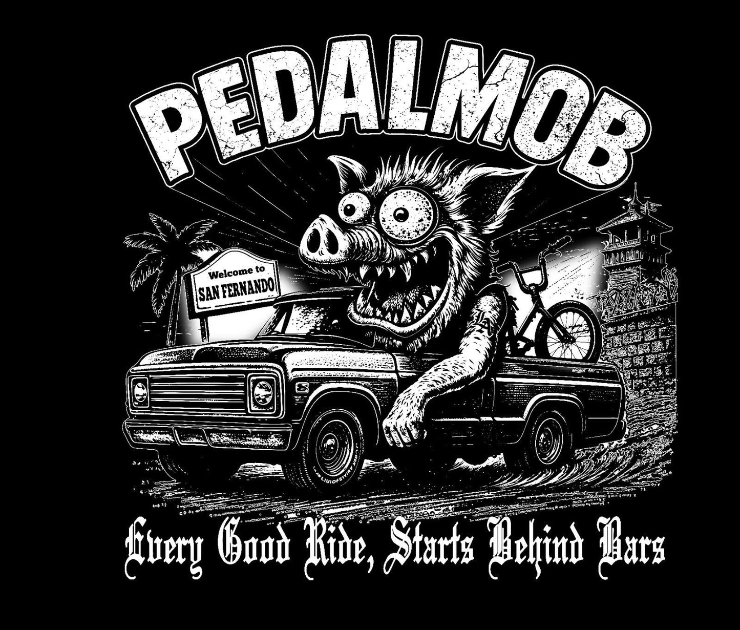 BEHIND BARS TEE
